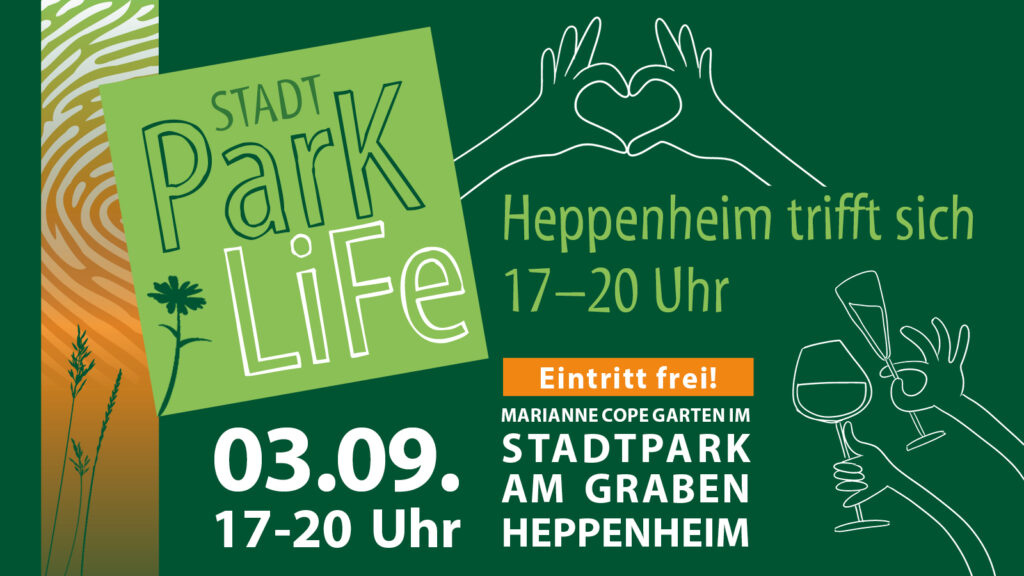 Einladung zum StadtPark Life 2026 am 03.09.2026