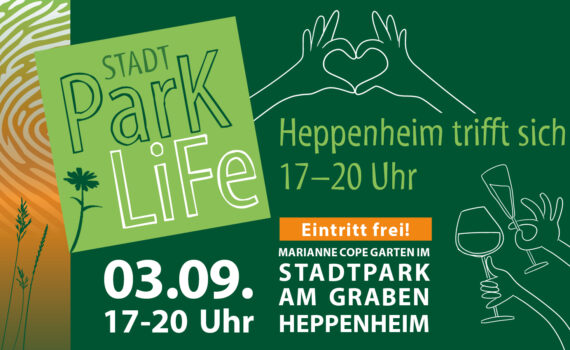 Einladung zum StadtPark Life 2026 am 03.09.2026